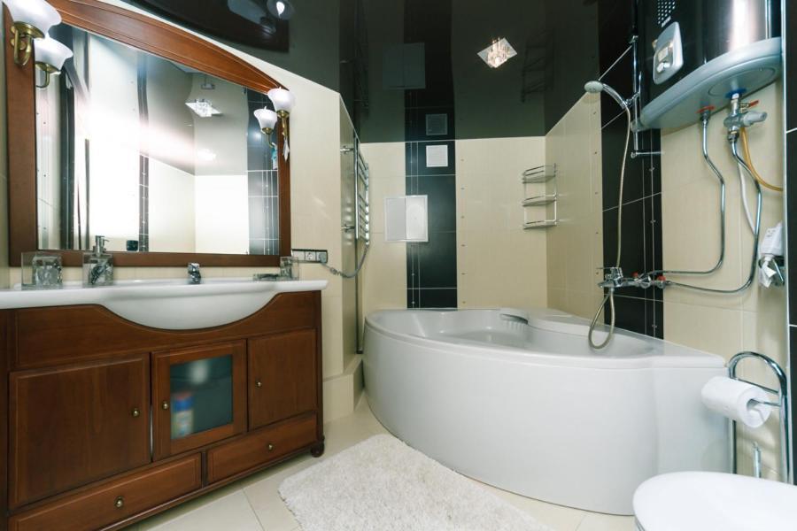 Stylish two-level flat 2 min from Khreschatyk Kiew Exterior foto